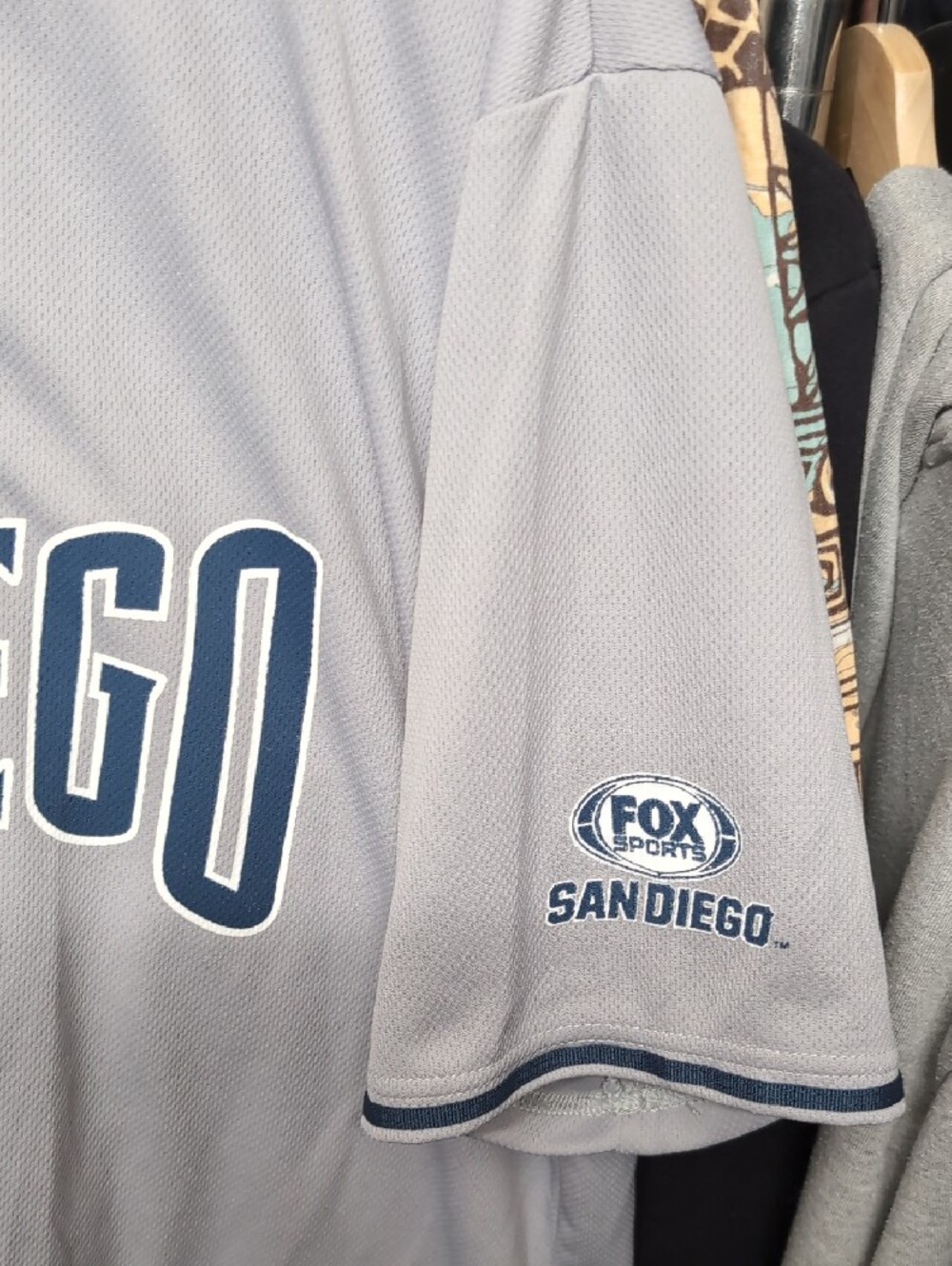 SAN DIEGO Padres MLB SGA Road Gray Baseball Jersey XL X Large 26 - Picture 6 of 16